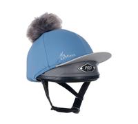 Riding helmet cap with silk pom pom LeMieux