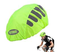 Riding Helmet Cover, Bicycle Helmet Rain Cover - Waterproof Reflective Hard Helmet Cover | Portable Cycling Equipment, Versatile Rain Cover to Prevent the Ve