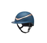 Riding helmet large peak glossy Charles Owen Halo luxe