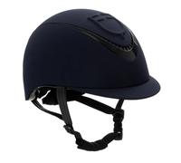 Riding helmet with embossed logo Equestro
