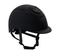 Riding helmet with embossed logo Equestro