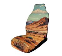 Riding Horses in Wild West Car Seat Covers Universal, 1PCS Carseat Protector - Stretchable Fabric, Anti-Slip Elastic Car Seat Protector for Cars, SUV, Trucks