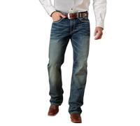 ARIAT Men's M4 Low Rise Boot Cut Jean, Durango, 36 W/30 L