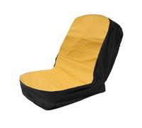 Riding Lawn Mower Seat Cover - Waterproof Tractor Protector, Dustproof Grey Yellow Design | Agricultural Vehicle Seat Cover For Outdoor Yard Farm Equipment