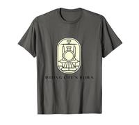 Riding Life's Rails Train Station Kinda Day T-Shirt