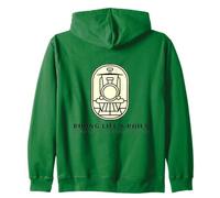 Riding Life's Rails Train Station Kinda Day Zip Hoodie