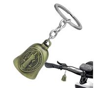 Riding Luck Charm - Motorcycle Gremlin, Biker Blessing Accessory | Retro Keychain Guardiaan Protection Tokeen, Creative Symbolic Jesus Loop with Ring for Rider Gift Good Luck Belief
