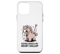 Riding Makes My Heart Gallop Cute Kawaii Pony Case for iPhone 12 mini