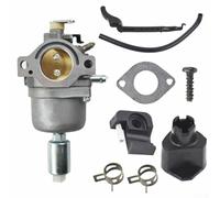 Riding Mower Carburetor Assembly for Troy- For Pony with 17.5HP For For Intek For OHV Engine, 42 Inch Deck, Replaces 697203 697141 697216 Lawn Tractor Fuel