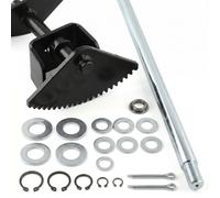 Riding Mower Repair Components,Steering Sector Gear W/Shaft Replacement,for LT133,LT150,LT155,LT160,LT166, LT170 Lawn Mower Duty Kit Precise Match Long Lasting Performance Secure