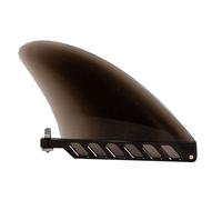 Riding not Hiding 4.6 inch River Fin For Paddleboard - Grey Flexible Plastic For Paddleing in Shallow Water