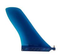 Riding not Hiding 9 inch Touring Fin For Paddleboard, Surf board, Windsurf - Blue Flexible Plastic For Extra Durability
