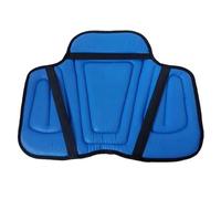 Riding Saddle Pad Soft Equestrian Seat Comfy Cover Ergonomic Sports Damping Support Cushion Adults Beginners Gifts for Horses(Blue)