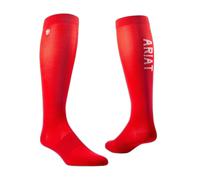 Riding socks woman Ariat TEK Essential Performance Rouge M