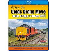 Riding the Colas Crane Move - Cab Ride: Guide Bridge to Crewe Basford Hall Yard. Blu-ray