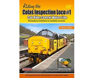 Riding the Colas Inspection Loco #1 - Cab Ride: Central Wales Line - Shrewsbury (Coleham) to Llandeilo Jct