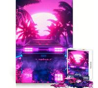 Riding The Sunset Jigsaw Puzzle 1000 Piece for Adults Think Smart Toy Family Joy Accurate Cut Fine Art Piece (38x26cm)