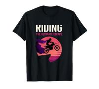 Riding the Ultimate Escape Motorcycle Graphic T-Shirt