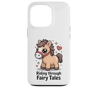 Riding Through Fairy Tales Cute Kawaii Pony Case for iPhone 13 Pro