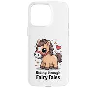 Riding Through Fairy Tales Cute Kawaii Pony Case for iPhone 15 Pro Max