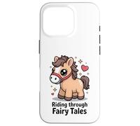 Riding Through Fairy Tales Cute Kawaii Pony Case for iPhone 16 Pro