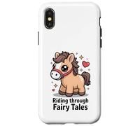 Riding Through Fairy Tales Cute Kawaii Pony Case for iPhone X/XS