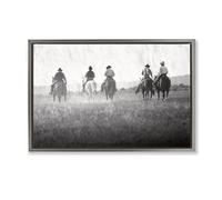 'Riding Toward The Horizon'| Floating Frame Canvas Art