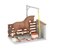 Riding toy shower area and accessories Papo