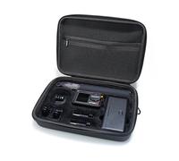 RidingRush Action Camera Case for DJI Action 5 Pro/4/3, Hard Shell EVA Travel Carrying Case with Molded Interior, Fits Camera Kit with Extension Rod, Storage Bag for Outdoor Use