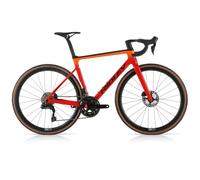 Ridley Falcn RS 105 Di2 Levanto Carbon Road Bike - Black / Red / Orange / Large