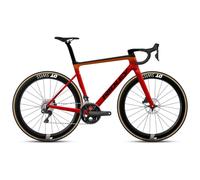 Ridley Falcn RS Ultegra Di2 ARC 1400 Carbon Road Bike - Black / Orange / Red / XSmall