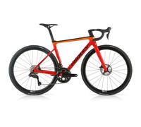 Ridley Falcn RS Ultegra Di2 Levanto Carbon Road Bike - Black / Red / Orange / Small