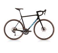 Ridley Helium Disc Ultegra Carbon Road Bike - Black / Belgian Blue / Small