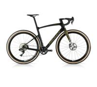 Ridley Kanzo Fast GRX Di2 Levanto Carbon Gravel Bike - Black / Battleship Grey / Camo Green / XSmall
