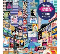50 Must-See Musicals Bucket List 1000-Piece Puzzle | Unique Graphics of Popular Broadway Musicals in New York City | Room Décor after Completion | Great Gift for Musical Lovers