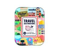Ridley's Travel Destinations Playing Cards - Classic Card Game for All Ages 96+ - Travel Themed Cards with Storage Tin