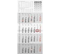 rido/idé 4 Month Calendar (2025), 1 Sheet = 4 Months, 300 × 495 mm