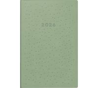 rido/idé 7011055046 | Taschenkalender Mod. partner/Industrie I 2026 "Dots" | A7, Kunstleder