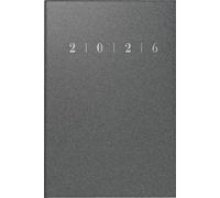 rido/idé Pocket Calendar Model Partner/Industry I '26 | A7, Plastic, Anthracite
