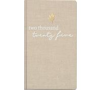 rido/idé Pocket Calendar Model Pocket Planner Int. (2025) "Icecoffee", 2 Pages = 1 Week, A6, 144 Pages, Textile Cover, Brown