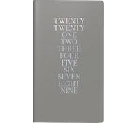 rido/idé Pocket Calendar Model Pocket Planner Int. 2025 "Iridescent" | A6, Plastic