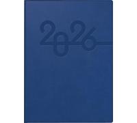 rido/idé Pocket Diary Model Technology III '26 | A6, Faux Leather, Blue