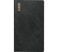 rido/idé Taschenkalender Mod. Miniplaner d 15 2026 | A6, Kunststoff, black