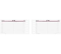 rido/idé Timing 3 2024 Daily Calendar 1 Page = 1 Day Sheet Size 7.6 x 12.7 cm White