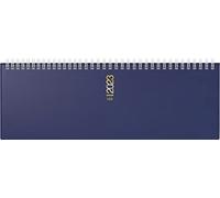 rido/idé Weekly Calendar Model AC Weekly Landscape Appointment 2023 Sheet Size 30.7 x 10.5 cm Blue