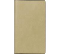 rido/idé Weekly calendar model pocket planner 2024 2 pages = 1 week sheet size 8.7 x 15.3 cm light brown