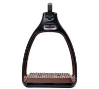 RID'UP Chocolate Safety Stirrups Plus - One Size