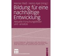 Rie - Bildung fr eine nachhaltige Entwicklung - New paperback or sof - X555z