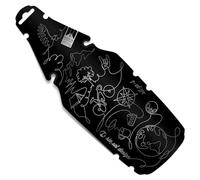 Rie-sel wide Stealth Design Rear Mudguard