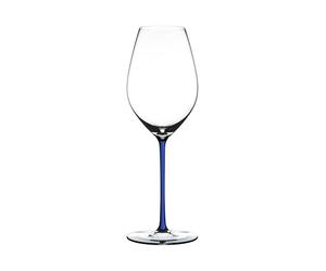 Riedel 4900/28D Fatto A Mano Champagne Wine Glass, Blue Stem, Crystal